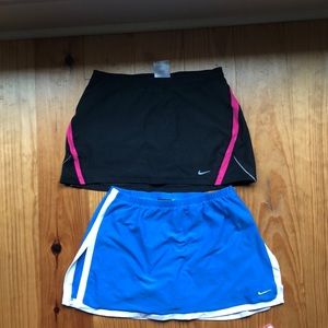 2 nike tennis skirts!!